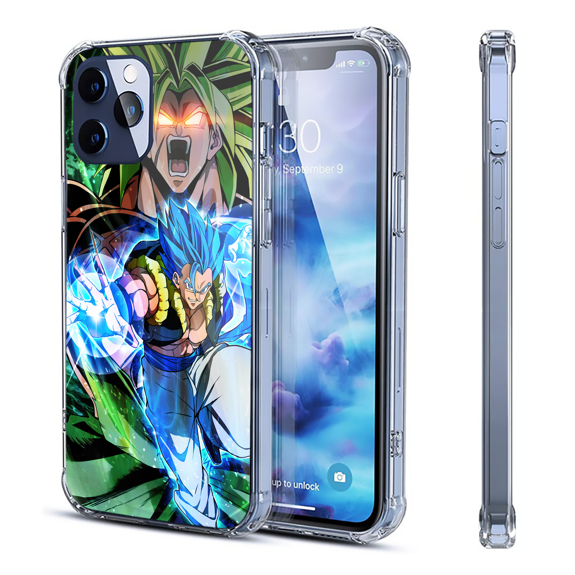 （画像用） ドラゴンボール DRAGON BALL 【iPhone 12シリーズ対応】透明スマホケース（クリアソフトケース）